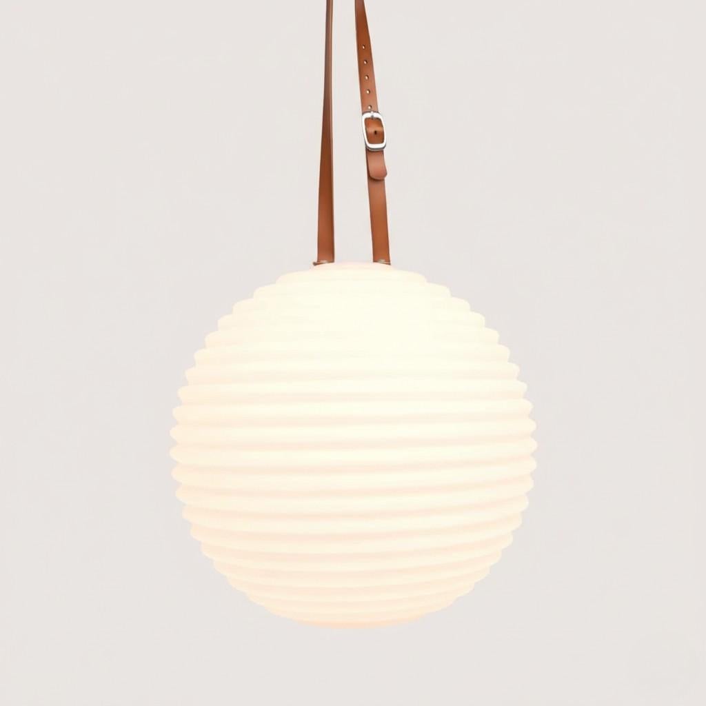 Ronde oplaadbare tuinlamp., Ophalen of Verzenden, Nieuw