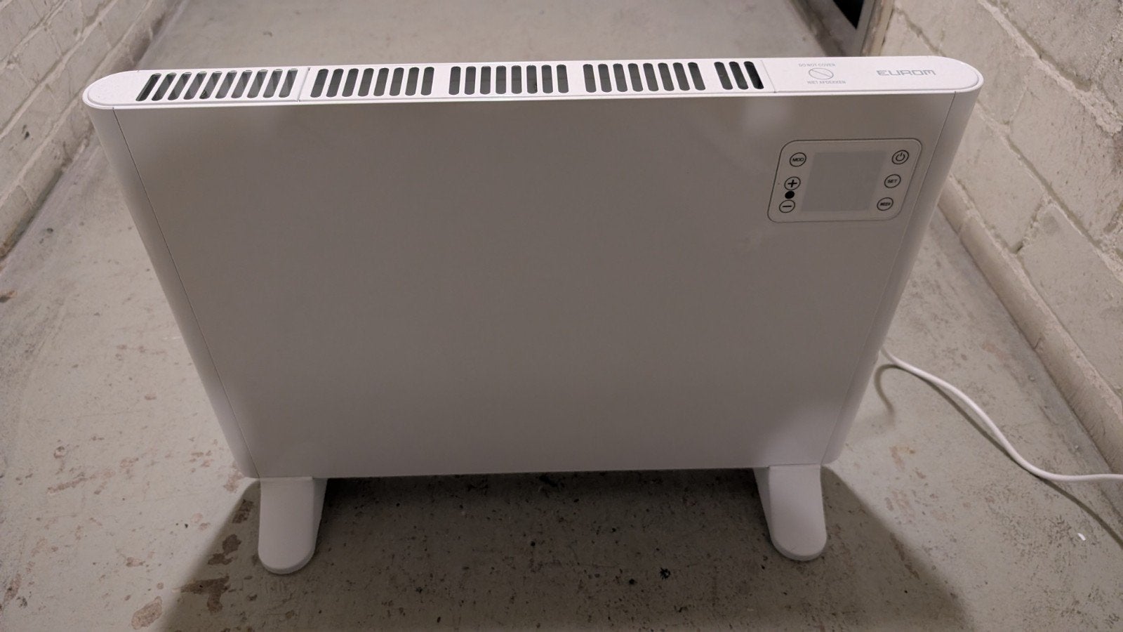 Eurom alutherm 1000 convectorkachel, Ophalen, Zo goed als nieuw, Elektrisch, Overige soorten