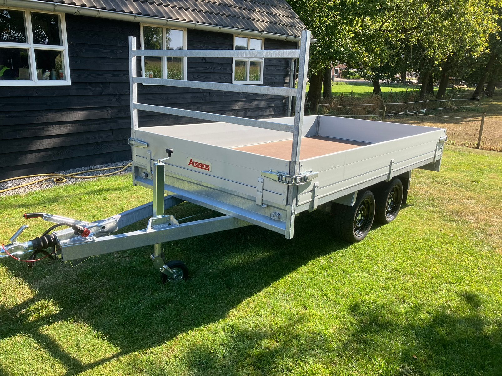 Anssems psx 3000 plateau aanhanger, Ophalen, Gebruikt