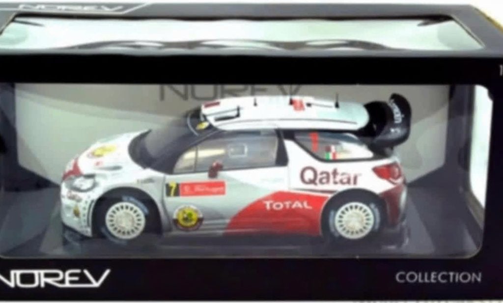 Citroen DS3 WRC Rallye Portugal 2012 1/18 NOREV ref. 181558, Hobby en Vrije tijd, Modelauto's | 1:18, Verzenden, Nieuw, Auto, Norev