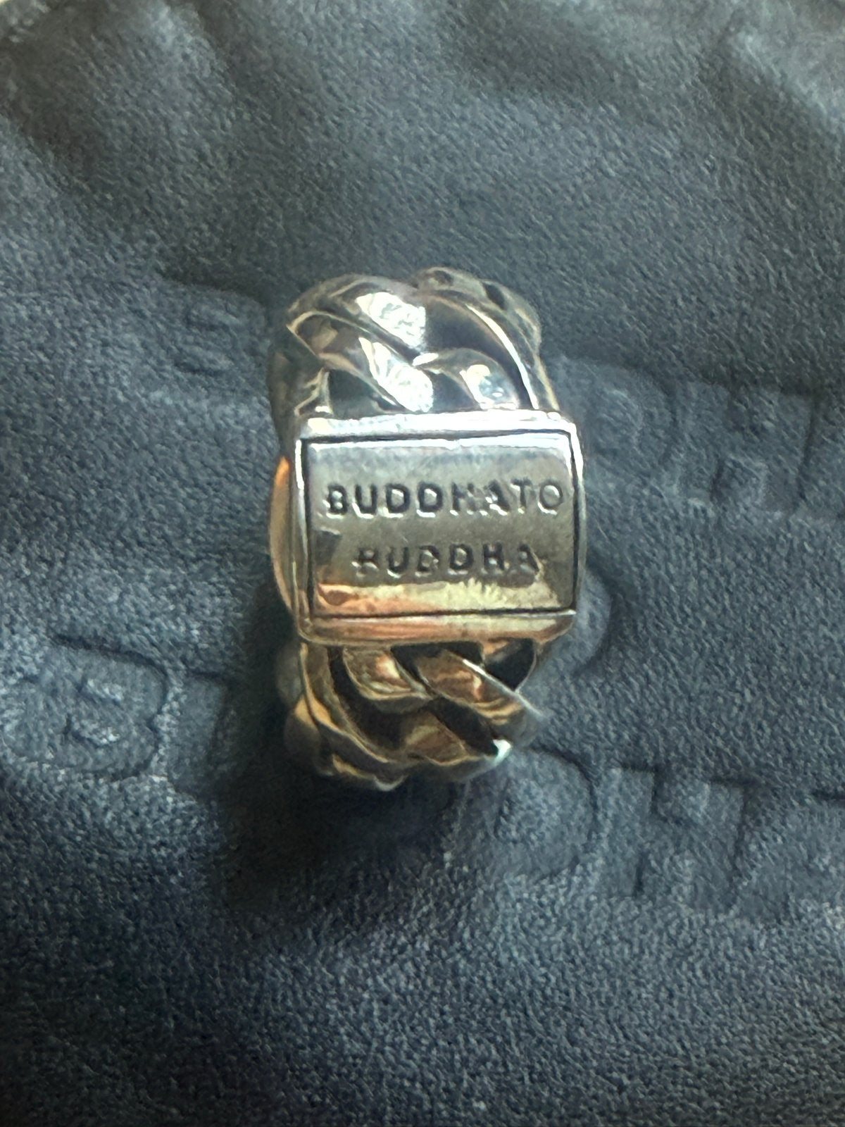 Buddha to Buddha Nathalie Ring - Maat 17 - Zilver, Ophalen of Verzenden, Zo goed als nieuw, 17 tot 18, Dame of Heer