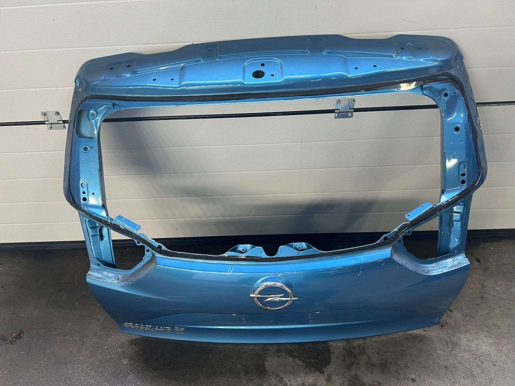 achterklep crossland x  2017 blauw, Info@opel.com, Gebruikt, Duitsland, Achterklep