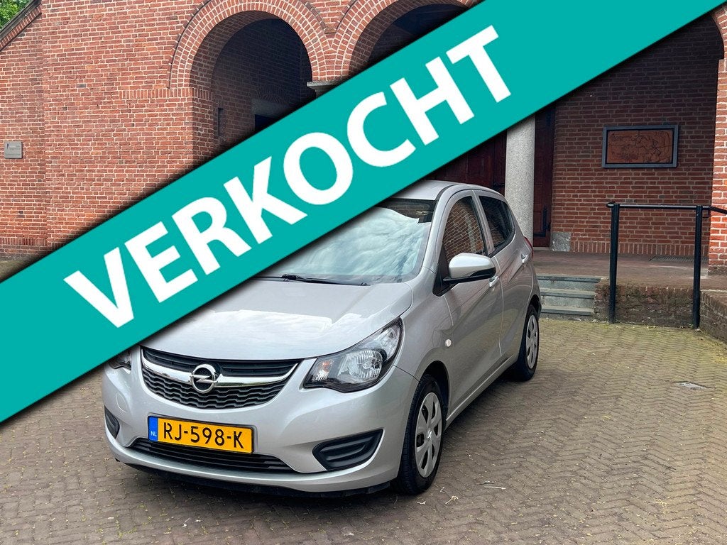Opel KARL 1.0 ecoFLEX Edition 5 DR AUTOMAAT AC BJ2017 KM NAP, Auto's, Opel, 839 kg, Gebruikt, Euro 6, Startonderbreker