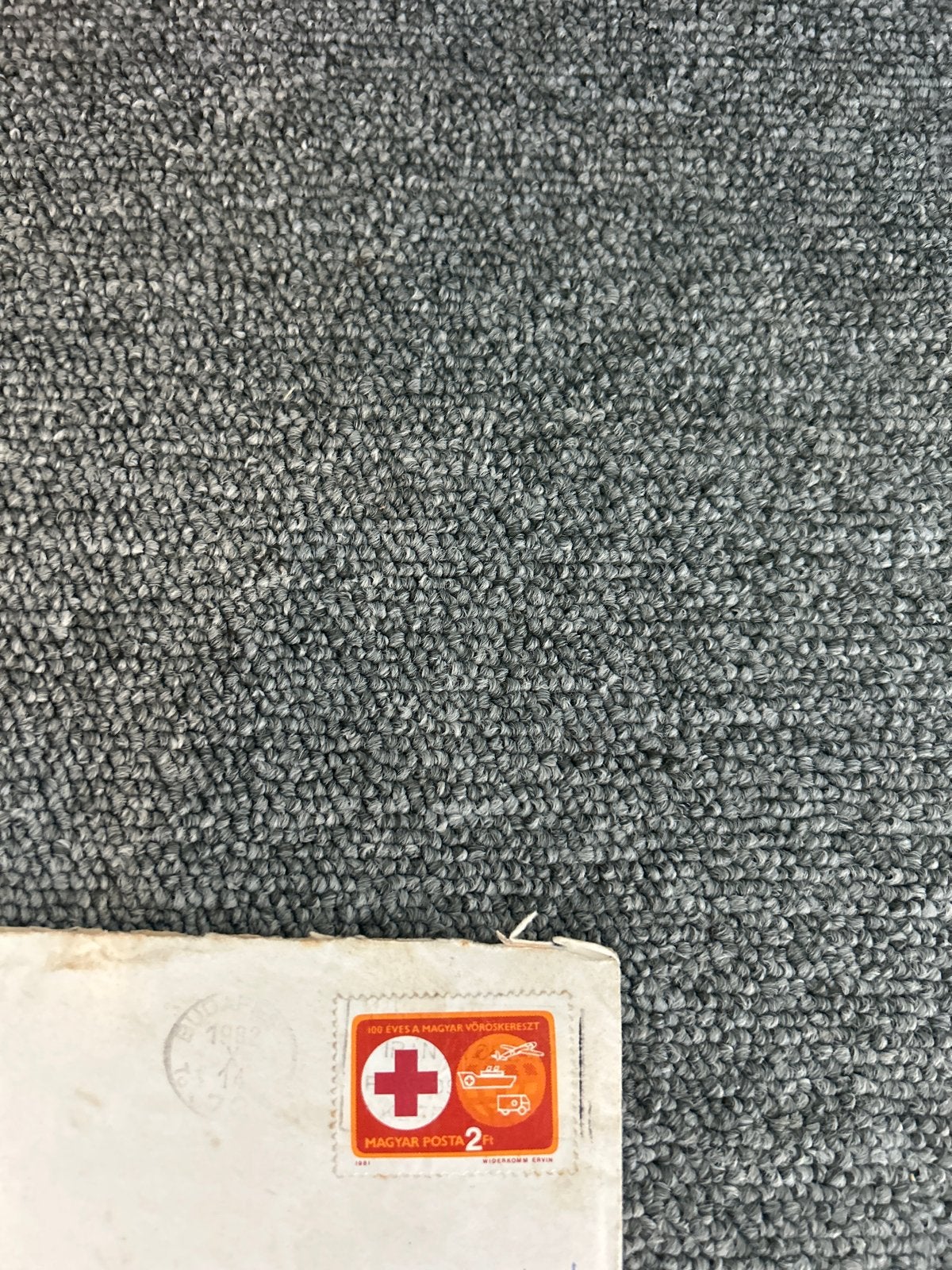 Hongaarse postzegel Rode Kruis 1982, Ophalen of Verzenden, Na 1940, Gestempeld