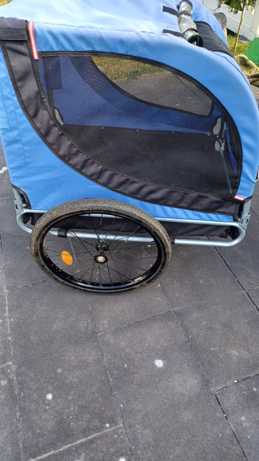 hondenfietskar ophalen in nieuwe tonge op camping, Dieren en Toebehoren, Ophalen, Gebruikt