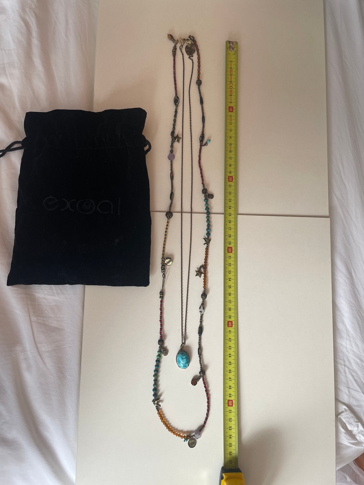 Exoal Kettingen Set met Kralen en Hangers, Sieraden, Tassen en Uiterlijk, Overige materialen, Overige kleuren, Ophalen of Verzenden