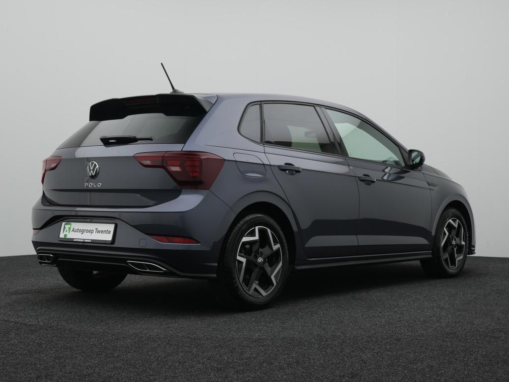 Volkswagen Polo 1.0 TSI R-Line | 115 PK | Private Lease 499,, Auto's, 12 maanden, Stof, Gebruikt, Zwart