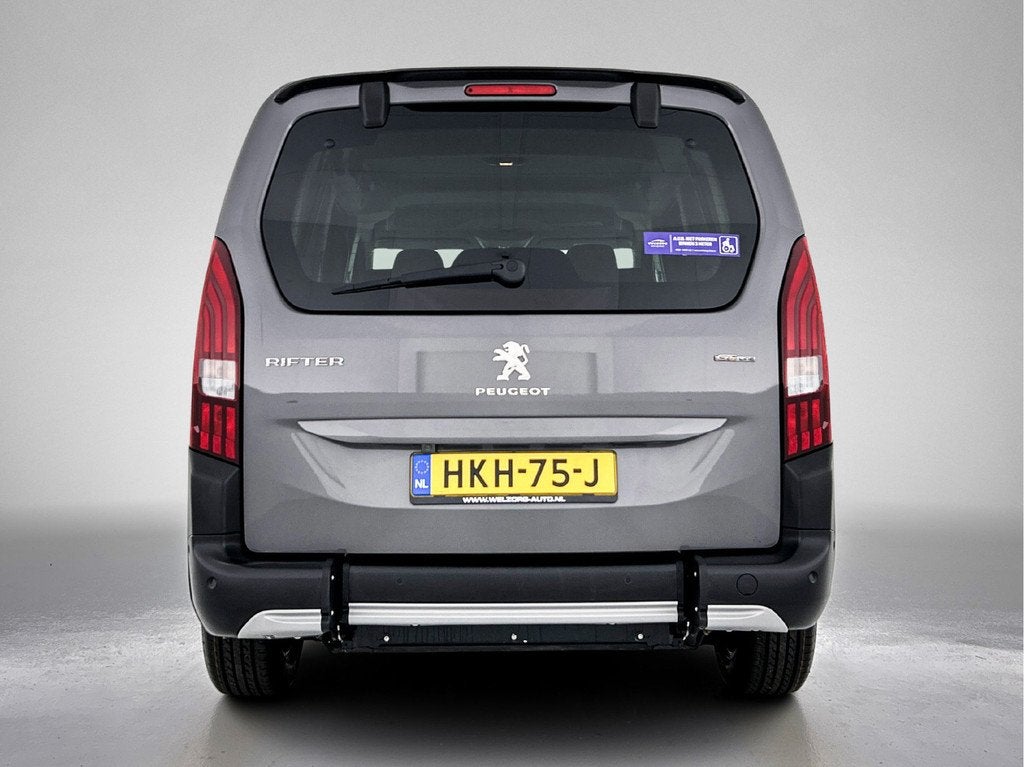 Peugeot Rifter Long 1.2 Puretech Long GT-Line Direct leverba, Auto's, Peugeot, 12 maanden, Stof, Gebruikt, Euro 6