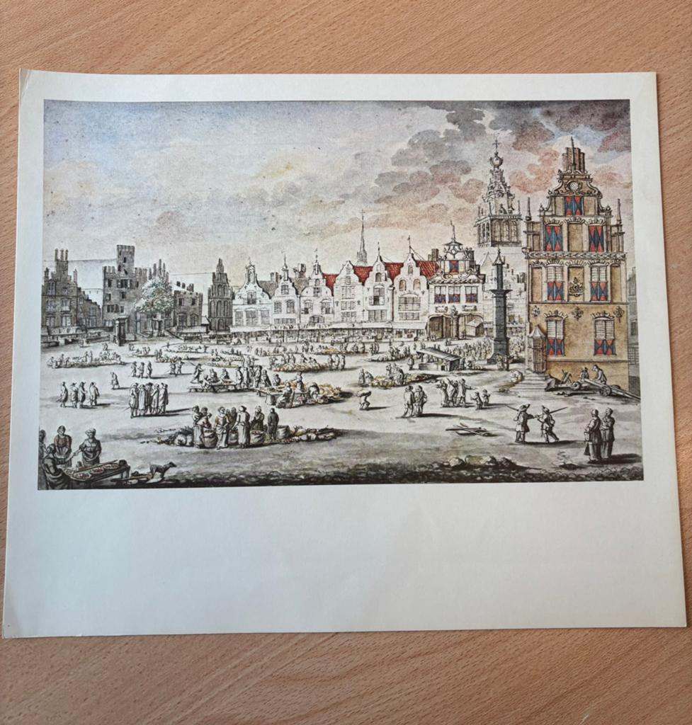 Historische prent, Antiek en Kunst, Kunst | Tekeningen en Foto's, Ophalen of Verzenden
