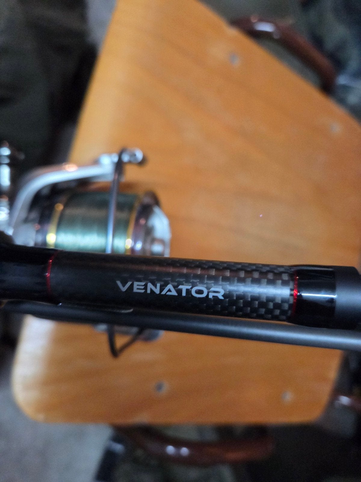 4x RCG Venator 10ft 3.25lb Hengels met Molens en Sleeves, Ophalen