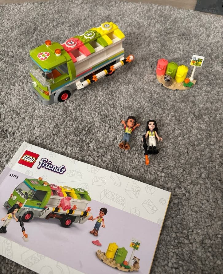 Lego Friends 41712 Mobiele Recycling Truck, Gebruikt, Lego, Friends, Ophalen of Verzenden