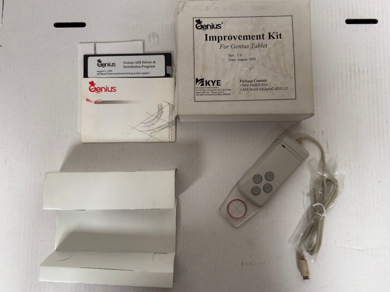 Genius tablet improvement kit Puck P-02A, Ophalen of Verzenden, Nvt, Nvt, Nvt