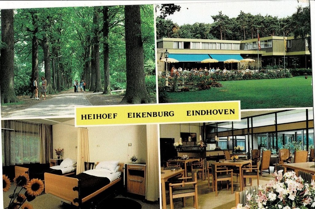 Ansichtkaart Heihoef Eikenburg Eindhoven, Ophalen of Verzenden, 1960 tot 1980, Gelopen, Noord-Brabant