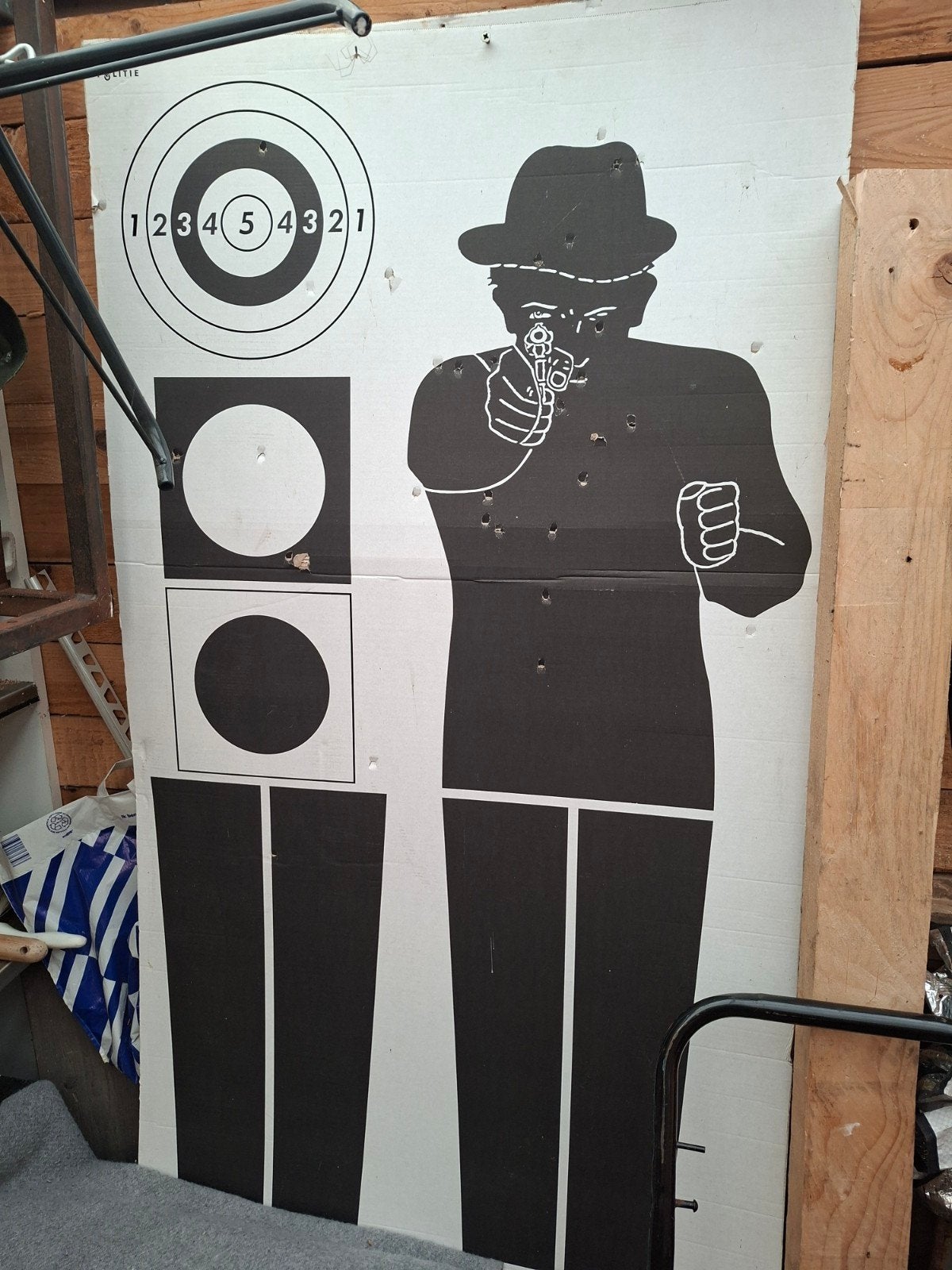Schiet poster voor mancave, Ophalen of Verzenden