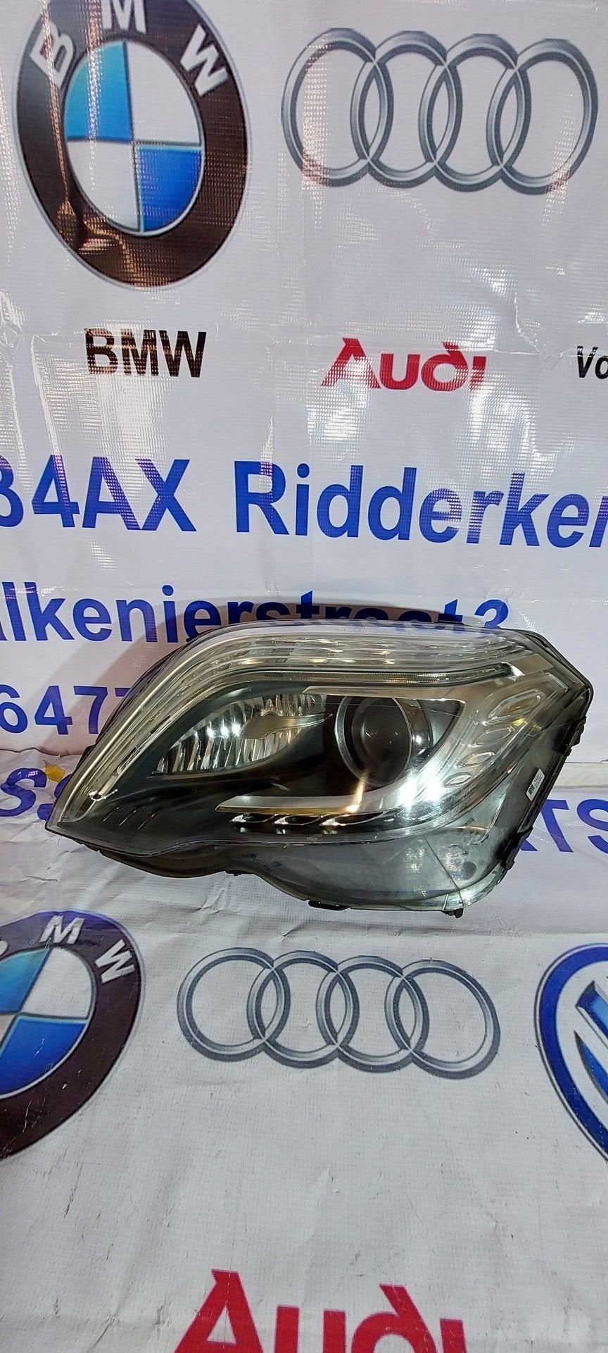 GLK X204 A204 FACELIFT XENON LED KOPLAMP LINKS A2048202539, Gebruikt, -, Ophalen of Verzenden, -