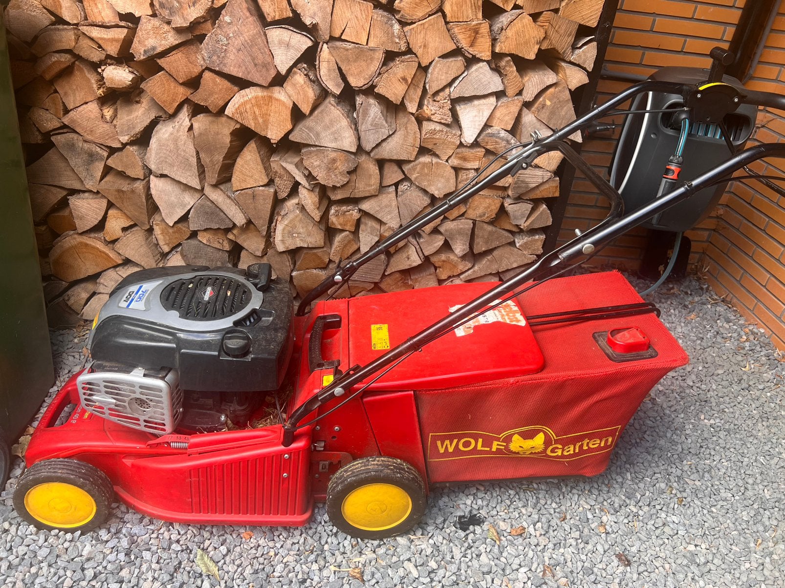Wolf (defecte) grasmaaier gratis af te halen, Ophalen, Cirkelmaaier, Versnellingen, Gebruikt