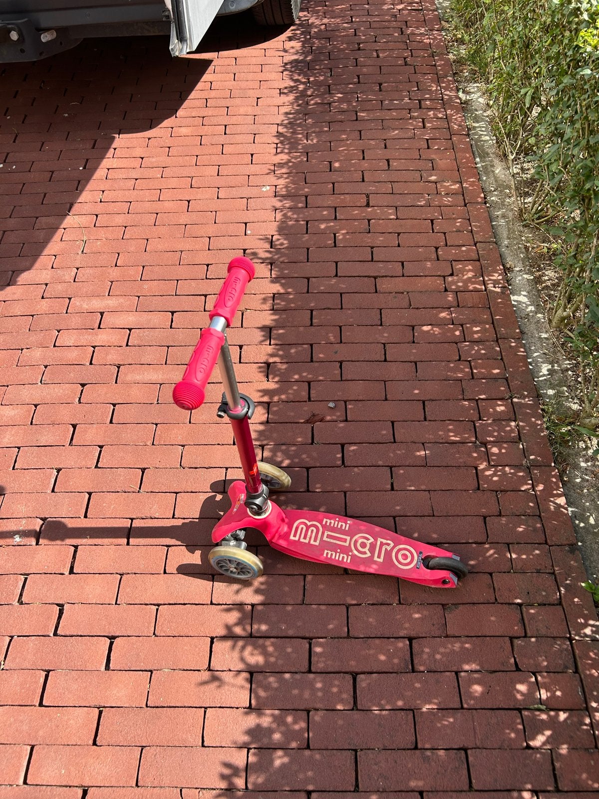 Micro Mini Deluxe driewieler step roze, Ophalen of Verzenden, Gebruikt, Gewone step