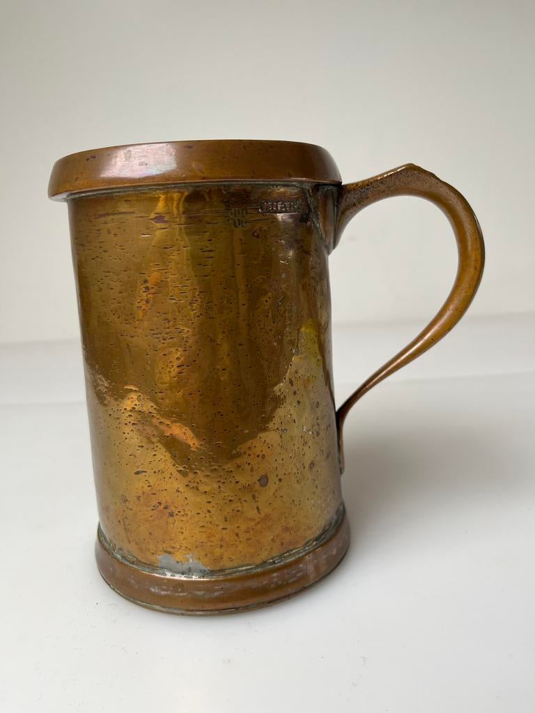 Engelse inhoudsmaat  van koper 19 e E, Antiek en Kunst, Ophalen of Verzenden, Koper
