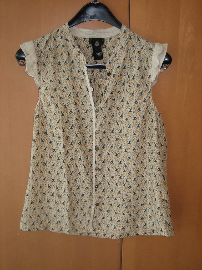 Zeer mooi lief en luchtig bloesje of top NÜ maat S Snazzeys, Nü bloesje, Beige, Nieuw, Ophalen of Verzenden