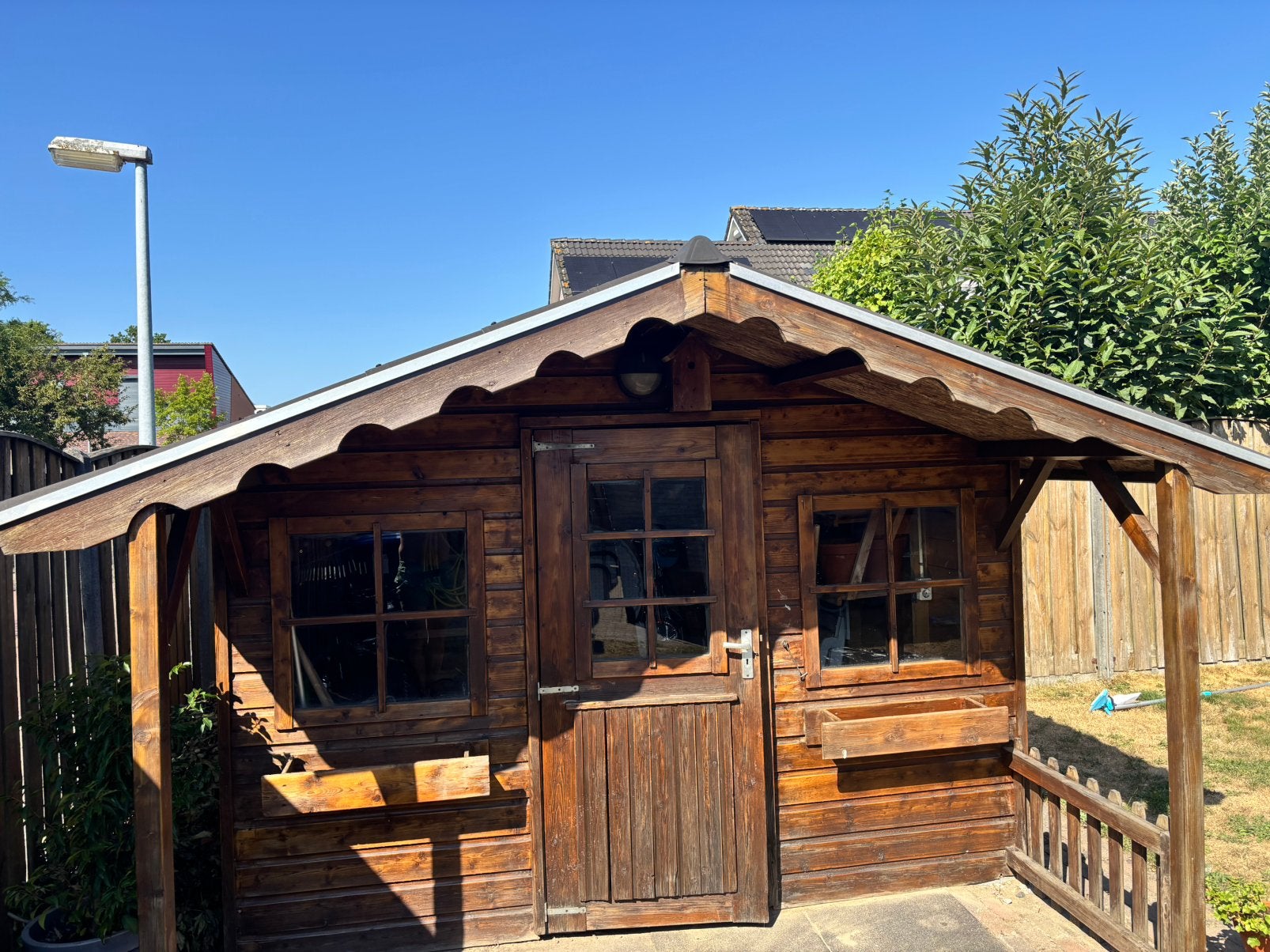 Tuinhuisje (gratis - zelf afbreken), Tuin en Terras, Tuinhuizen, Ophalen, Tuinhuis, 250 tot 500 cm, 2 ramen