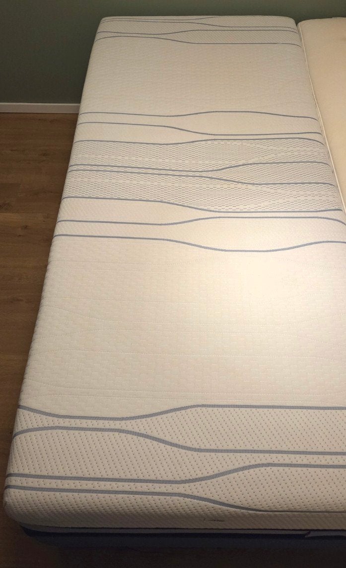 M line Slow Motion Hybrid 7 90 x 200 25 cm hoog, Ophalen, Zo goed als nieuw, Eenpersoons, 90 cm