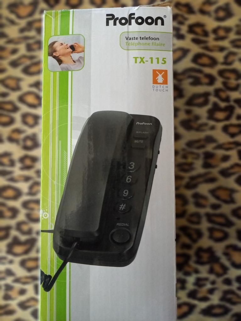 Profoon Vaste Telefoon TX-115 - Nieuw in Doos, Telecommunicatie, Vaste telefoons | Niet Draadloos, Ophalen of Verzenden, Nieuw