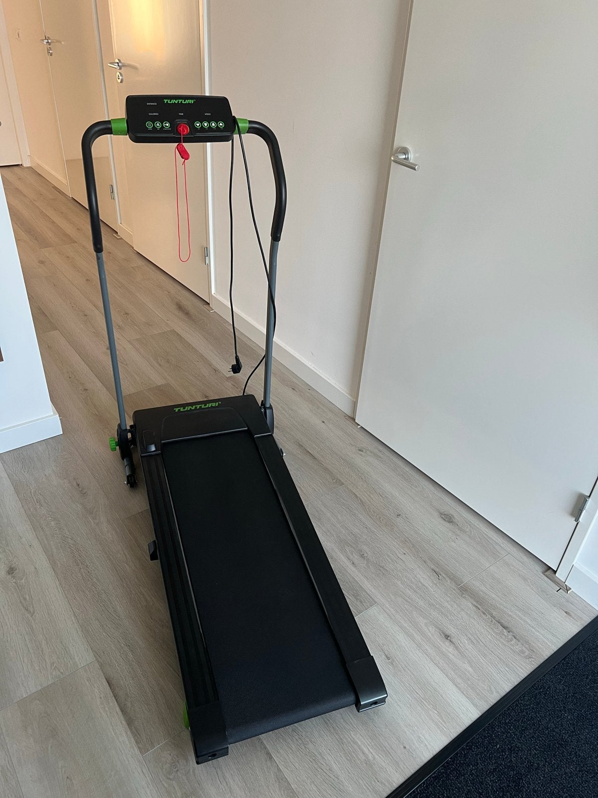 Tunturi T5 Loopband, Ophalen, Zo goed als nieuw, Kunststof, Loopband