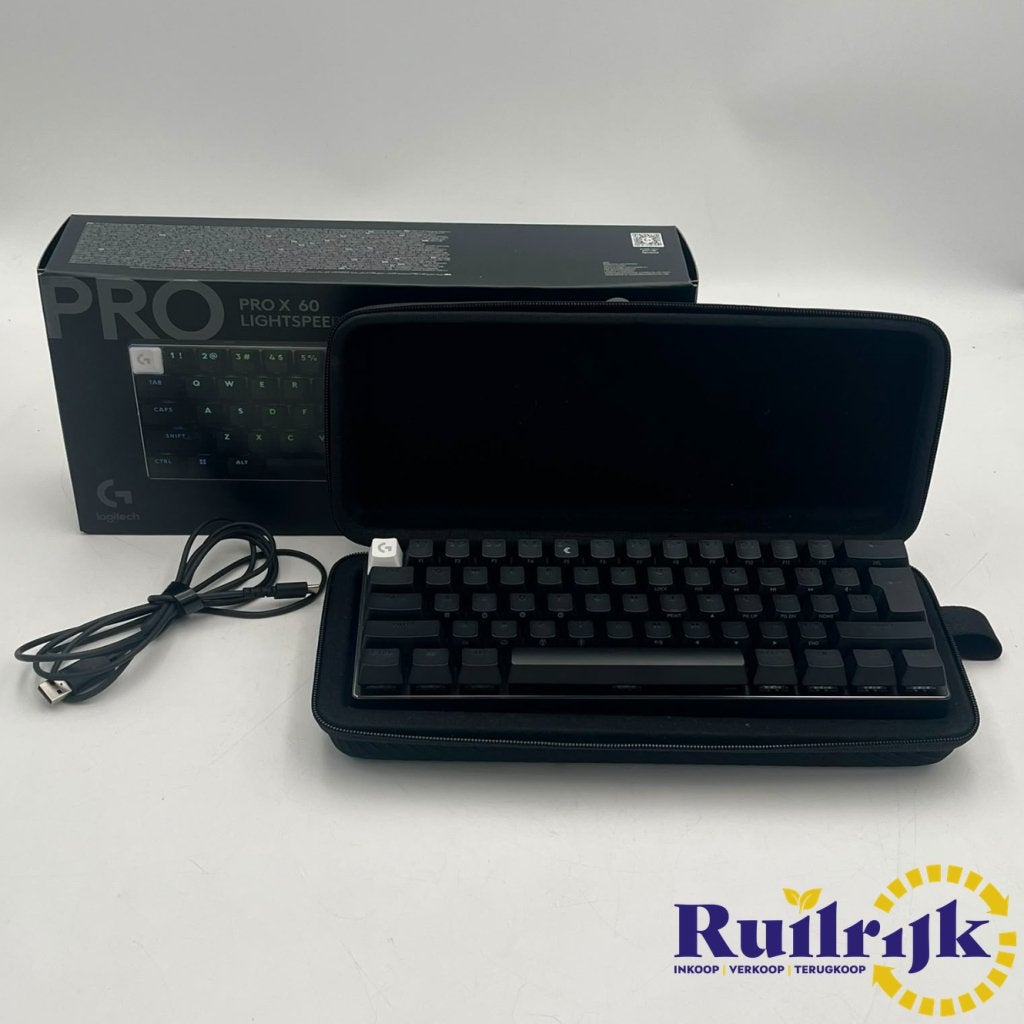 Logitech Pro X 60 Lightspeed Draadloos Gaming keyboard - New, Logitech, Zo goed als nieuw, Support@logitech.com, EPFL - Quartier de l'Innovation
Daniel Borel Innovation Center
1015 Lausanne
Switzerland