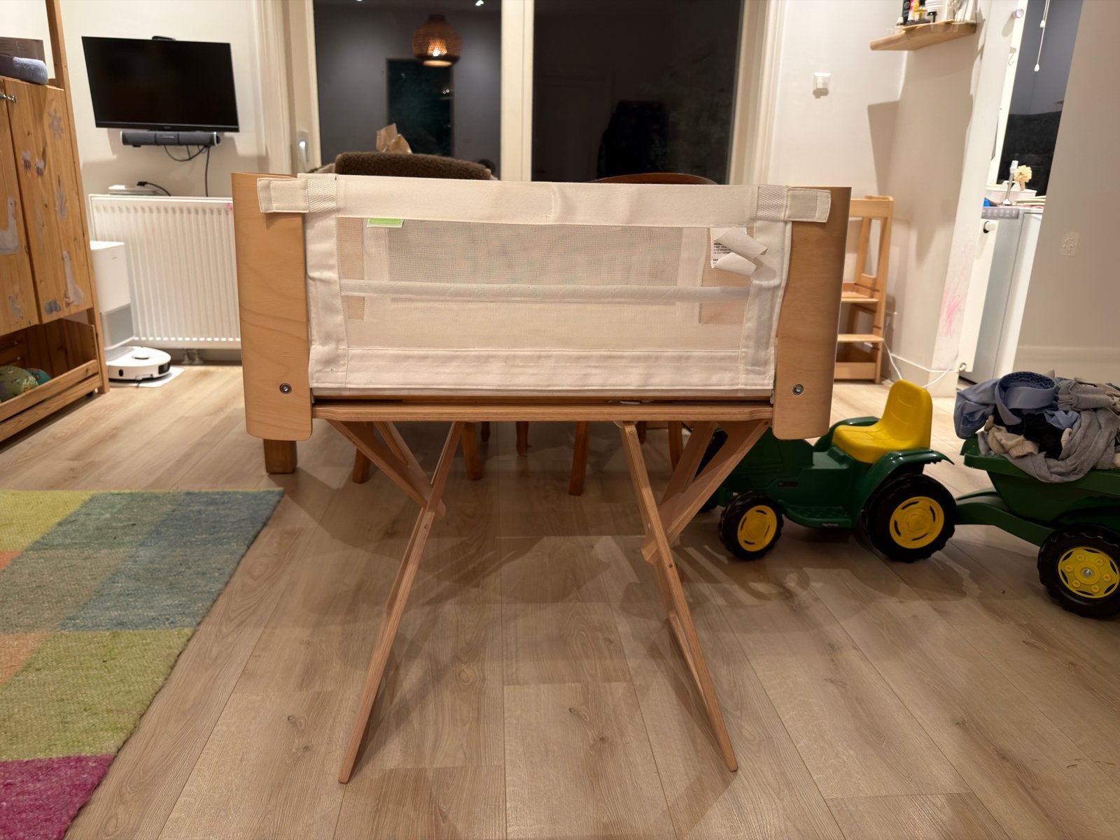 Bednest co-sleeper met natuurlijk matras, Kinderen en Baby's, Ophalen, Gebruikt, Wieg