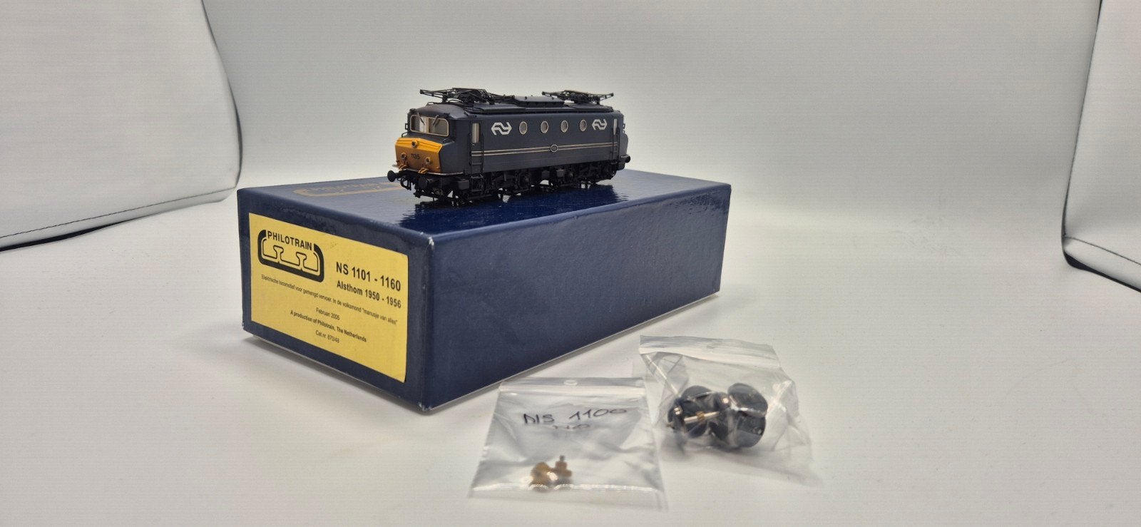 philotrain ns 1100, Overige merken, Ophalen of Verzenden, Gelijkstroom, Locomotief