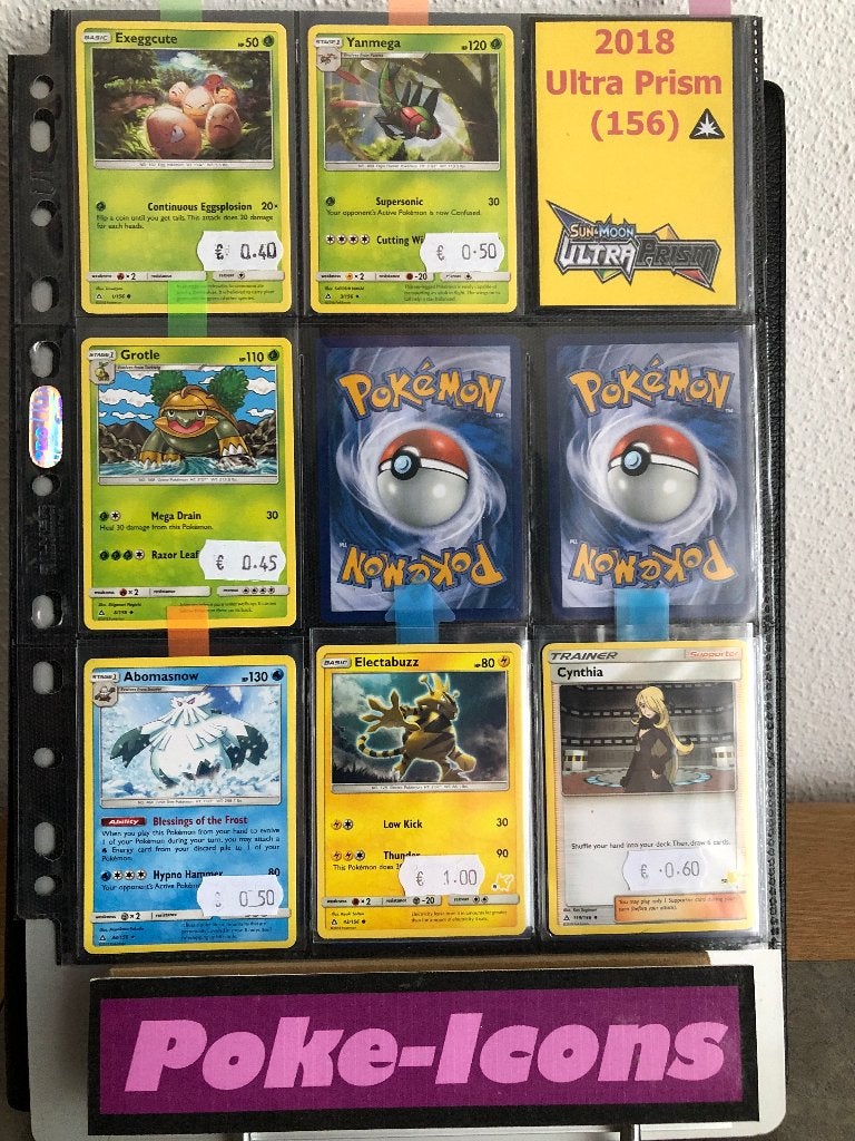 2018 S&M 156 Ultra Prism (Non-Holo's), Hobby en Vrije tijd, Verzamelkaartspellen | Pokémon, Ophalen of Verzenden, Zo goed als nieuw