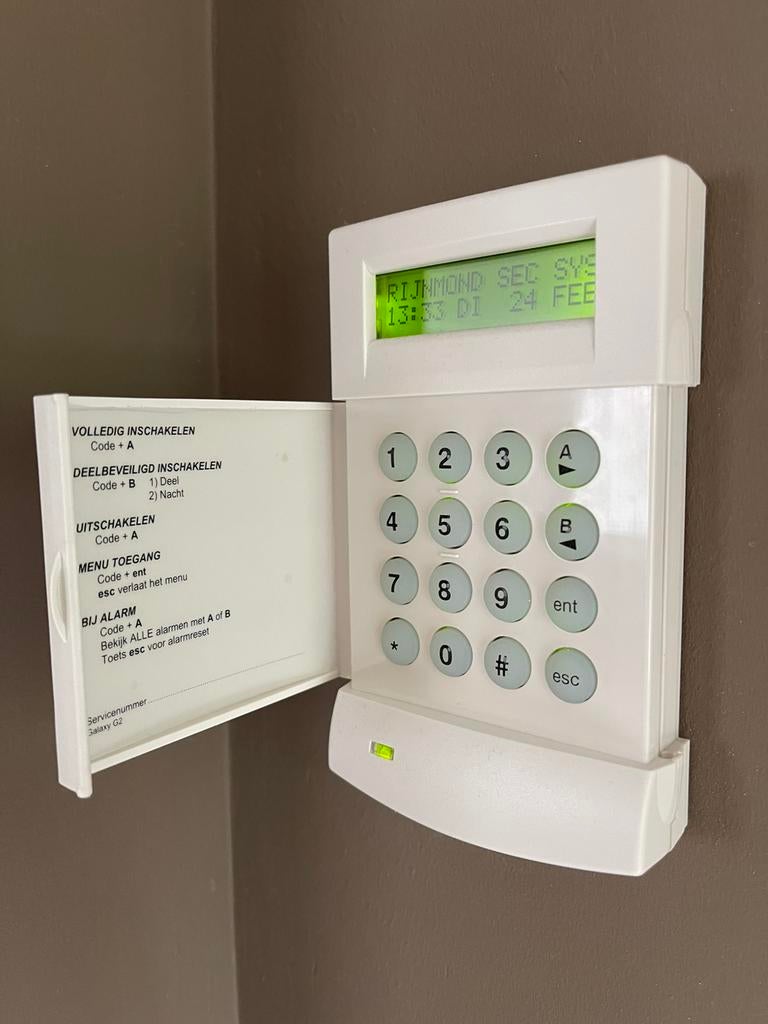 Honeywell alarmsysteem bewegingssensoren en afstandsbedie, Ophalen of Verzenden, Compleet systeem, Draadloos, Beweging