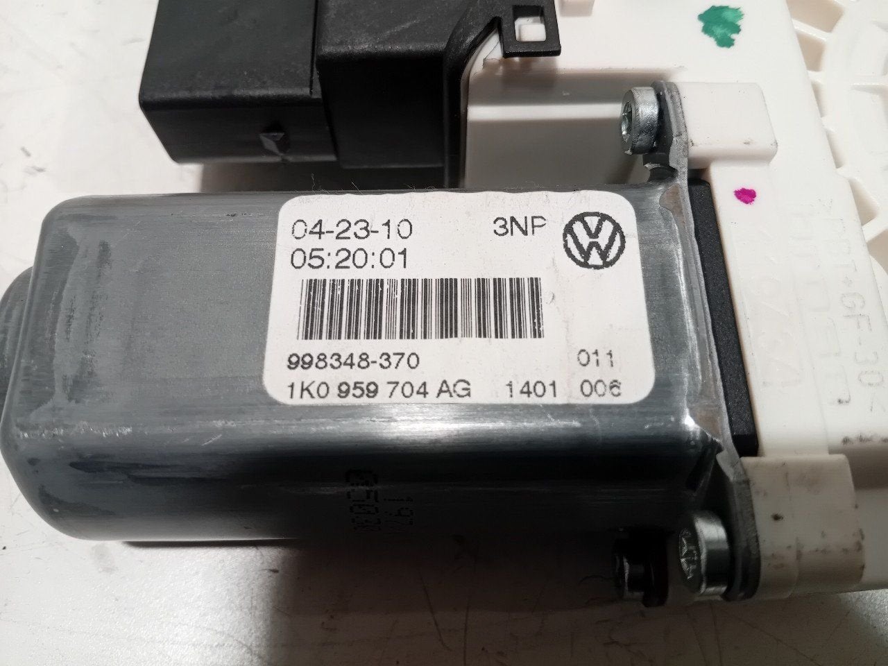 Motor raammechaniek elektrisch rechts achter Volkswagen Golf, Onderdelen@venauto.nl, Van der Ven Autorecycling B.V., Gebruikt