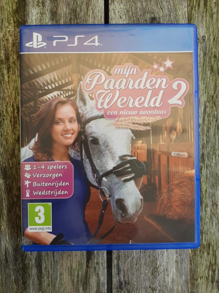 Mijn paarden wereld 2 playstation 4 spel game ps4, 1 speler, Ophalen of Verzenden, Zo goed als nieuw, Vanaf 3 jaar