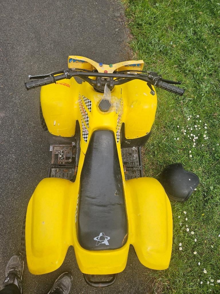 qaud aeon 50cc met kenteken, Fietsen en Brommers, Minibikes, Midibikes en Pitbikes, Gebruikt, Overige typen, Ophalen