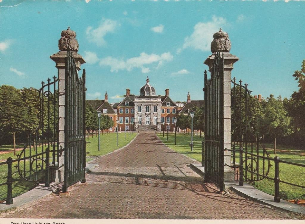DEN HAAG Huis Ten Bosch (Met Tekstbalk), Verzenden, 1960 tot 1980, Ongelopen, Zuid-Holland