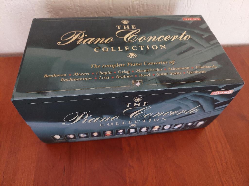 CD box The Piano Concerto Collection – 25 CD’s, Ophalen, Boxset, Overige typen, Zo goed als nieuw