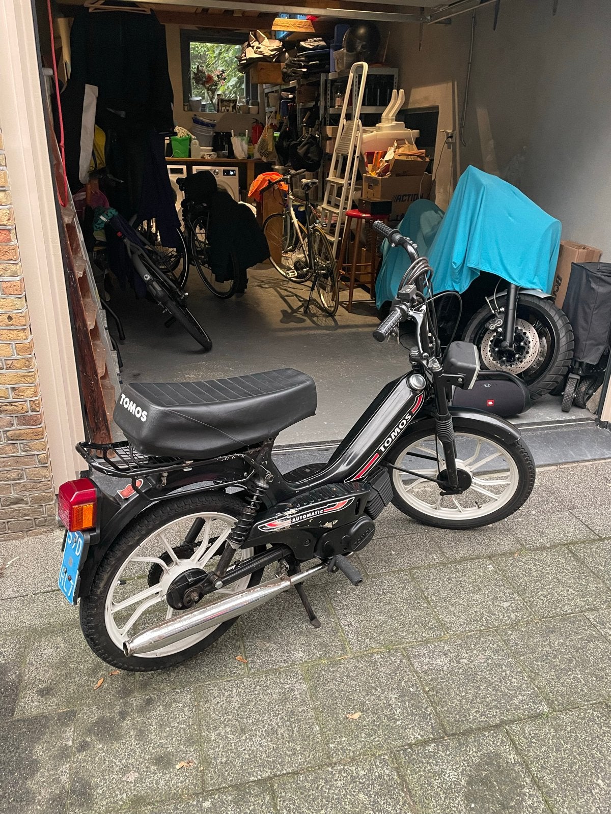 Tomos a35 blauw kenteken, Fietsen en Brommers, Ophalen, Gebruikt, 2 versnellingen, 50 cc