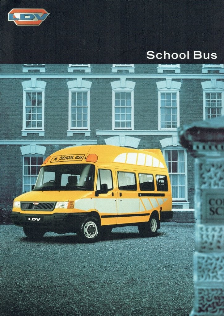Folder LDV Convoy School Bus (Engelse uitgave - ca.2001), Ophalen of Verzenden, Gelezen, Overige merken