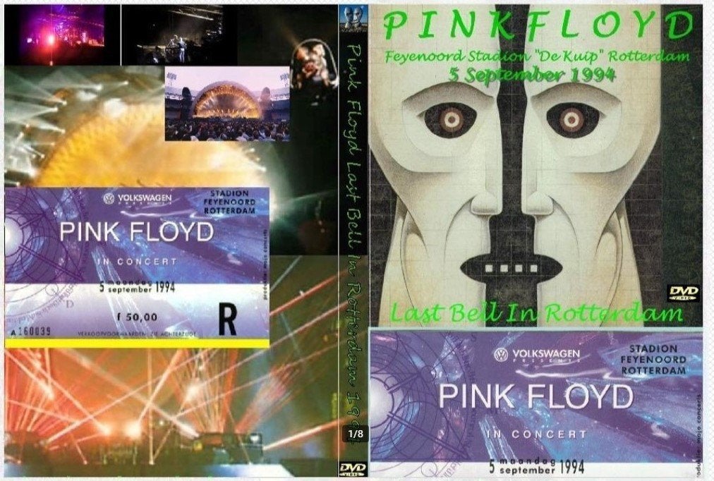Pink floyd last bell in rotterdam 1994, Alle leeftijden, Verzenden, Nieuw in verpakking, Concert