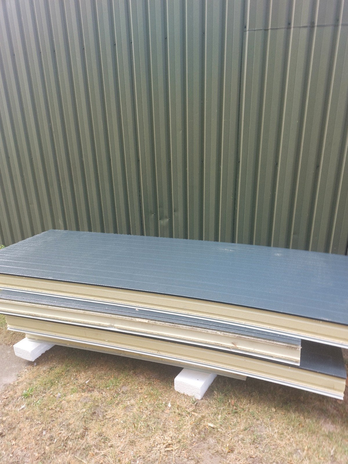 Sandwichpanelen voor dak of wand - Diverse maten, Doe-het-zelf en Verbouw, Platen en Panelen, Ophalen, Gebruikt, Overige materialen