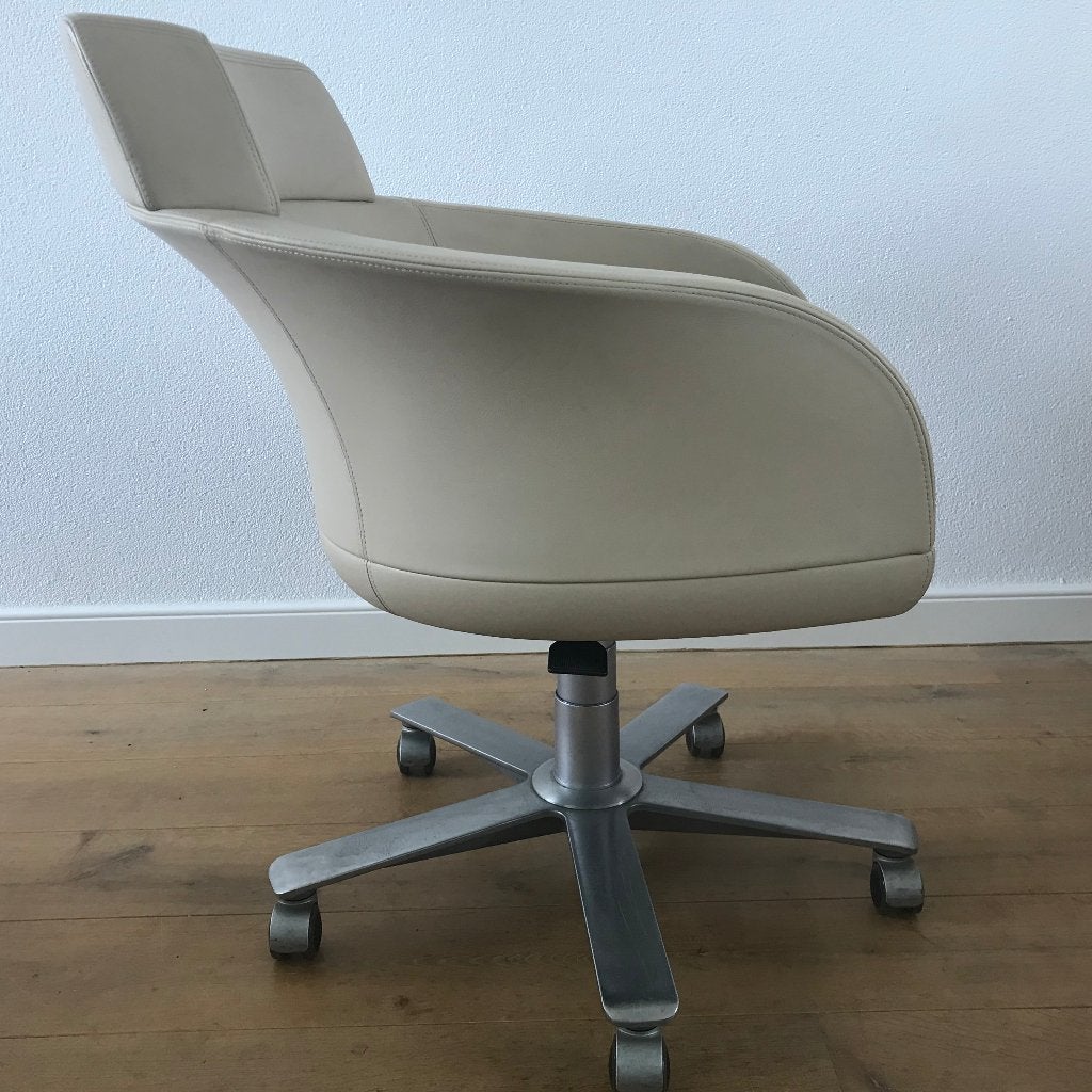 6 Giorgetti Selectus bureaustoel stoel design vintage 6, Gebruikt, Overige kleuren, Ophalen of Verzenden, Nvt