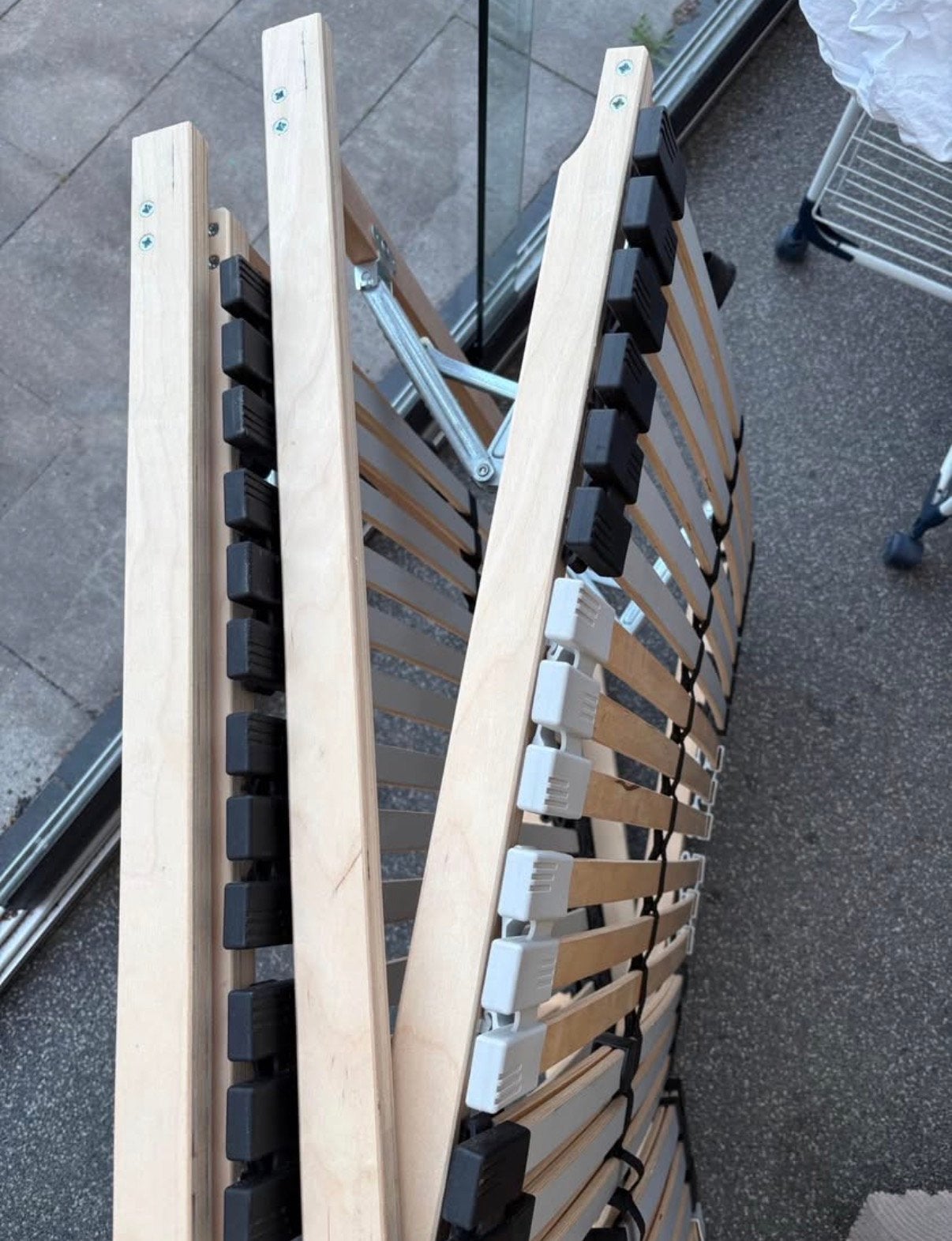 2x IKEA SULTAN LOVUND lattenbodem 80x200 cm, Ophalen, Eenpersoons, Zo goed als nieuw, 80 cm