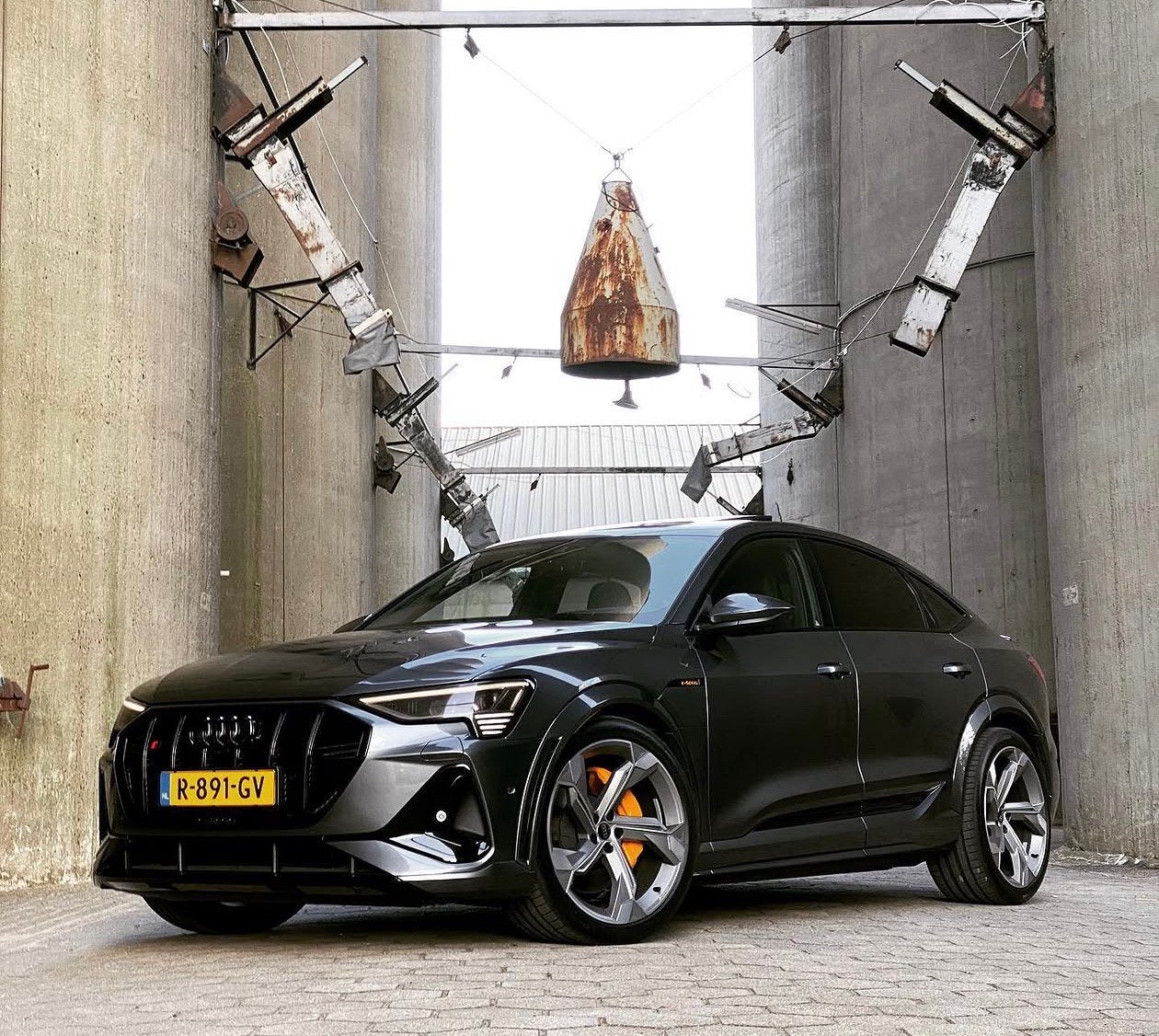 Audi Etron Q7 RS6 22 inch velgen, Ophalen, Gebruikt, 285 mm, Banden en Velgen