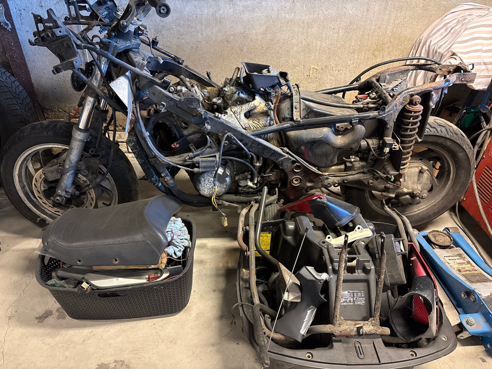 Honda pc800 pacific coast sloop/losse onderdelen, Ophalen of Verzenden, Gebruikt
