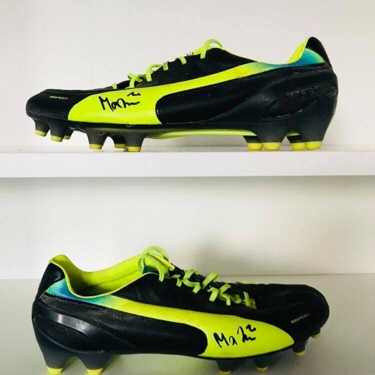 Matchworn Mattias Johansson AZ Alkmaar voetbalschoenen, Ophalen of Verzenden, Gebruikt, Schoenen
