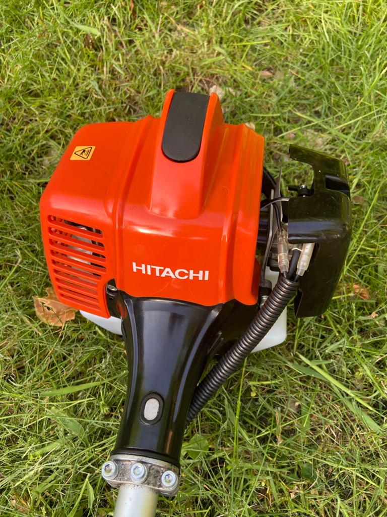 Hitachi CG 23ECP(LB) Grastrimmer - Benzine, Ophalen of Verzenden, Gebruikt, 30 tot 50 cm, Benzine