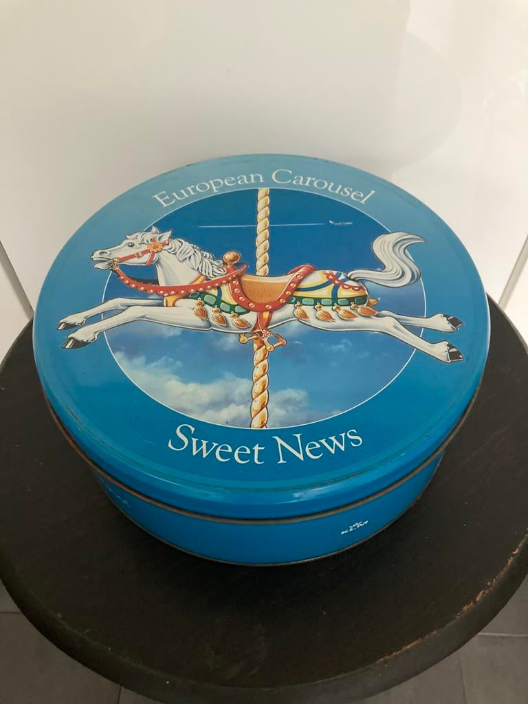 KLM koekjestrommel, Ophalen of Verzenden, Gebruikt, Overige typen