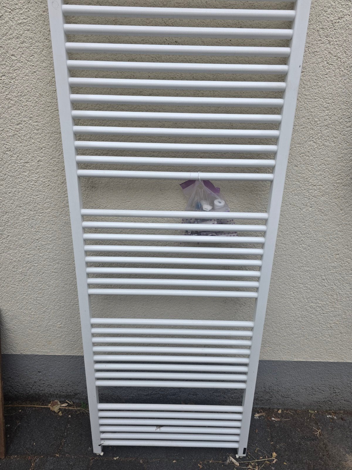 Witte handdoekradiator, gebruikt, Ophalen, Gebruikt, Radiator, Minder dan 60 cm