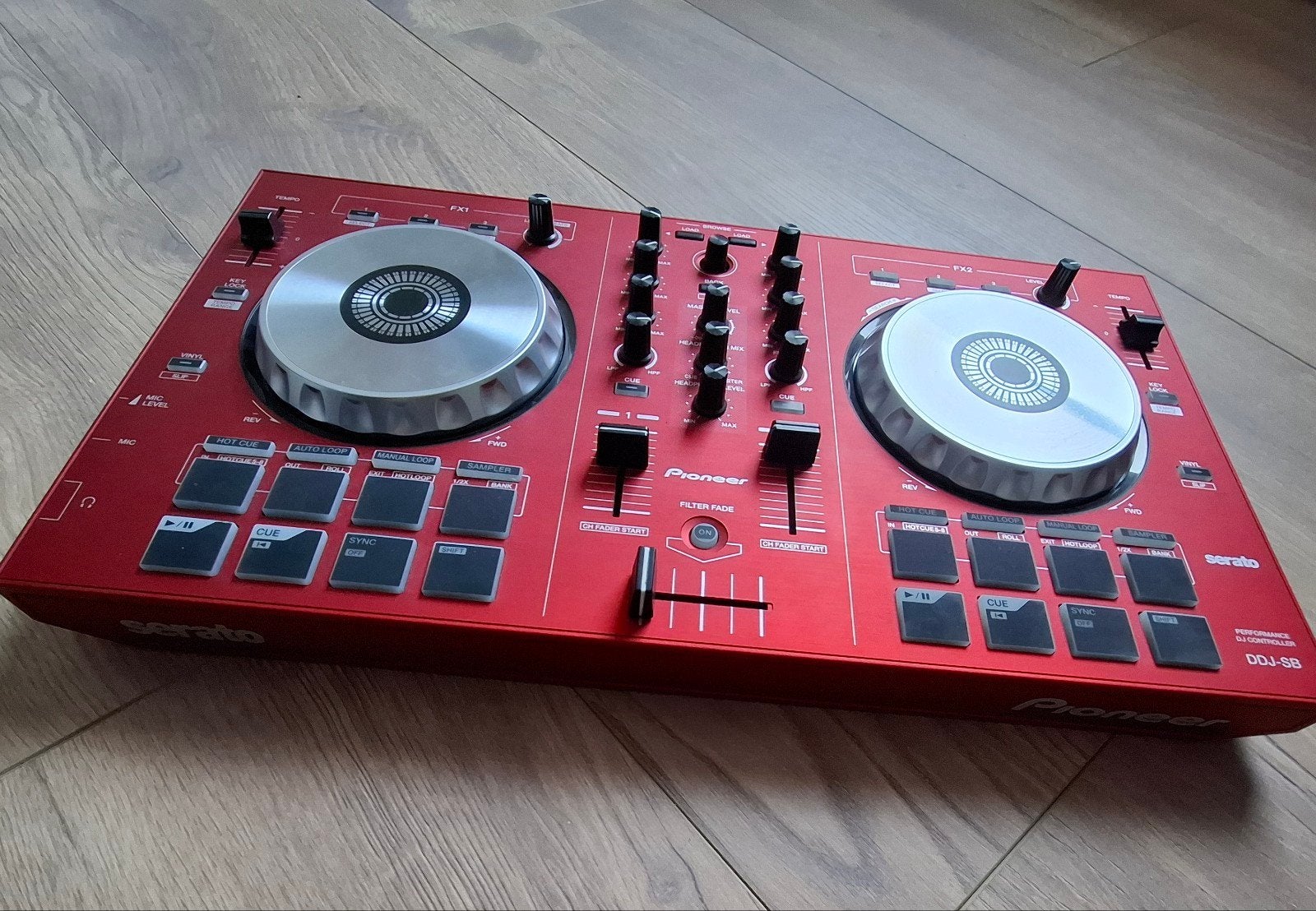 Pioneer DDJ-SB DJ Controller - Rood, Zo goed als nieuw, Muziek en Instrumenten, Dj-sets en Draaitafels, Ophalen, Zo goed als nieuw